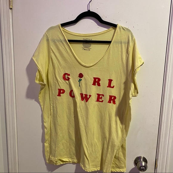 Girl Power Plus Size Tshirt - Picture 1 of 1